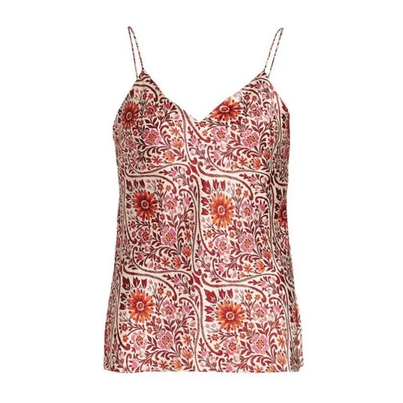 NEW CAMI NYC SILK FLORAL PRINT CAMISOLE - Picture 8 of 9